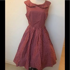 50s Style Pin Up Style Retro Vintage Dress